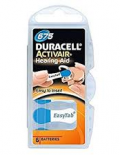 Duracell 13 EasyTab 6 Batterie Apparecchio Acustico Arancio